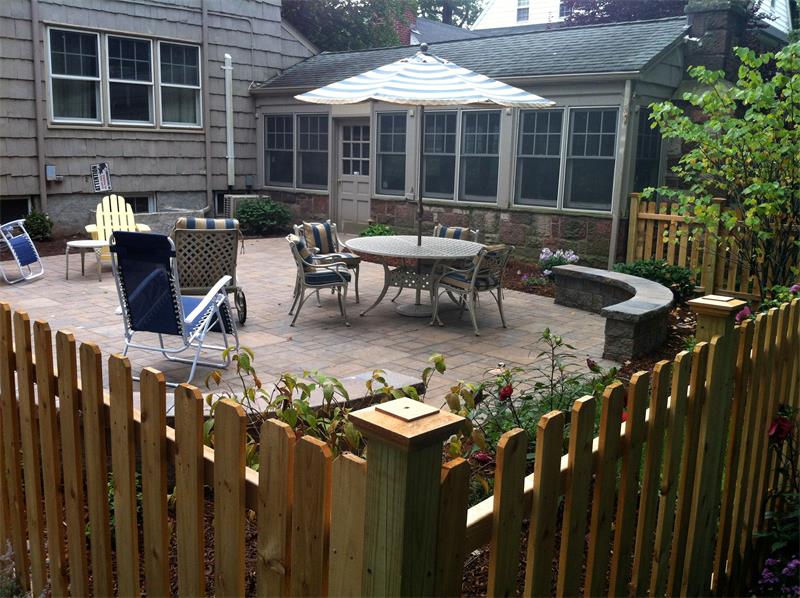 Patio, Retaining Wall, Steps, Walkway, Planting Enhancements 